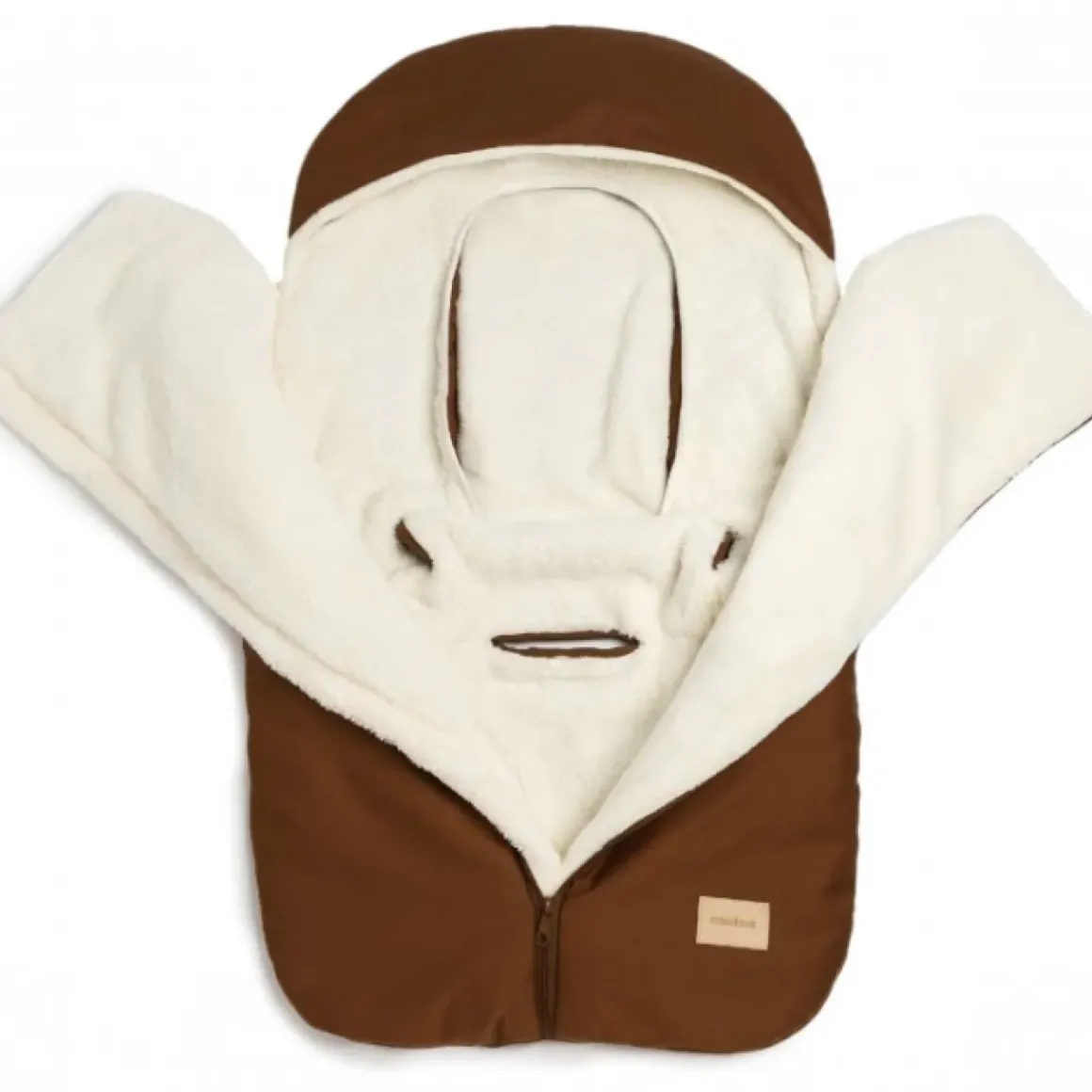 Nobodinoz Voetenzak Hyde Park Brick Brown