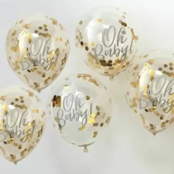 Oh Baby! Confetti Ballonnen (5St) Ginger Ray