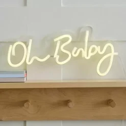 Oh Baby Neonlamp Van Ginger Ray - Feestelijk & Sfeervol
