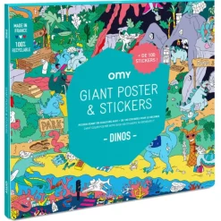 Omy Zoek & Vind Poster Dino'S