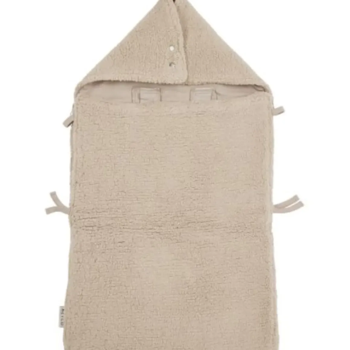 Ontdek De Comfort En Stijl Van De Meyco Voetenzak Teddy Sand!