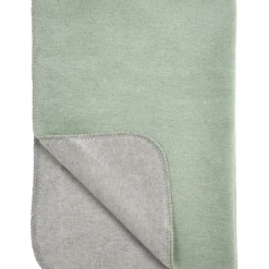 Ontdek De Luxueuze Meyco Deken In Stone Green/Grijs Melange (100X150Cm)