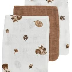 Ontdek De Schattige Meyco Hydrofiele Washandjes Forest Animals Toffee - Nu 3 Stuks!