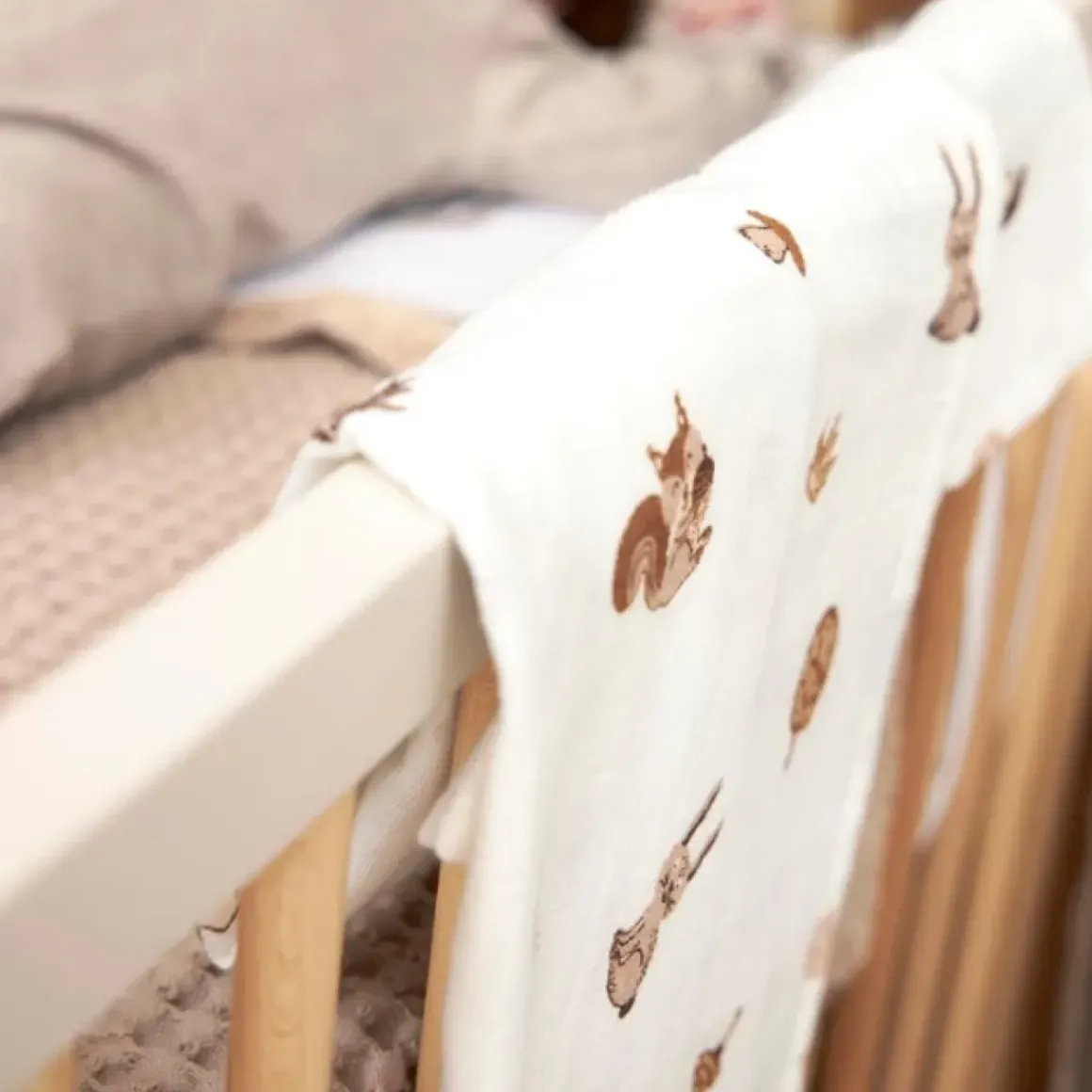 Ontdek Meyco'S Hydrofiele Doeken Forest Animals In Toffee - 3 Stuks!