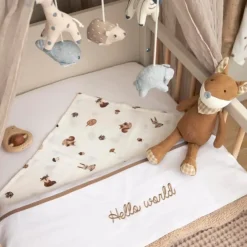 Ontdek Meyco'S Hydrofiele Doeken Forest Animals In Toffee - 3 Stuks!
