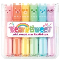 Ooly Markeerstiftjes Met Geur Beary Sweet Mini (6St)