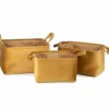 Opbergmandjes Billie Goud (3St) Kidsdepot