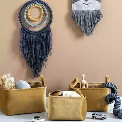 Opbergmandjes Billie Goud (3St) Kidsdepot