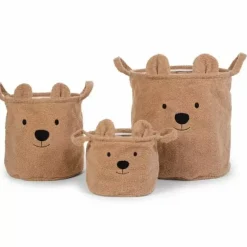 Opbergmand Teddy Beige (Medium) Childhome