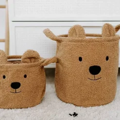 Opbergmand Teddy Beige (Medium) Childhome