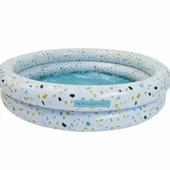 Opblaaszwembad White Terrazzo Mint (100Cm) Swim Essentials