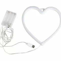 Parisian Love Roze Neon Lamp Hart - Romantische Verlichting