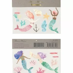 Plaktattoos Mermaid Tail Meri Meri