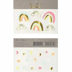 Plaktattoos Neon Rainbows Meri Meri