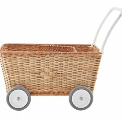 Poppenwagen Strolley Natural Olli Ella