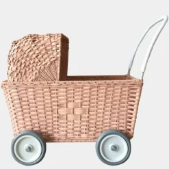 Poppenwagen Strolley Roze Olli Ella