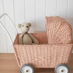 Poppenwagen Strolley Roze Olli Ella