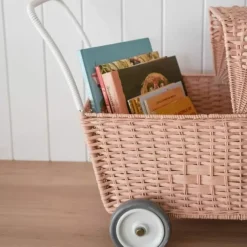 Poppenwagen Strolley Roze Olli Ella