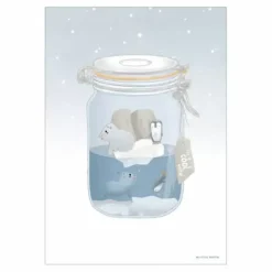Poster A3 Ijsbeer Jar Little Dutch