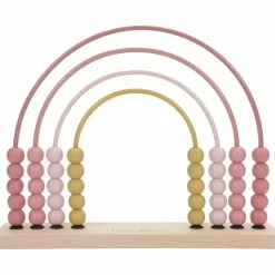 Regenboog Telraam Roze Little Dutch