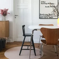 Ronde Vloermat Rainbow Mocha Eeveve