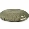 Ronde Zitzak Sahara Velvet Olive Green Nobodinoz