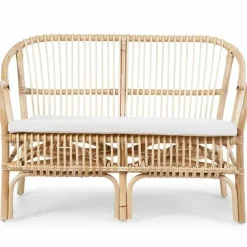 Rotan Kinderbankje Montana Met Kussen Childhome