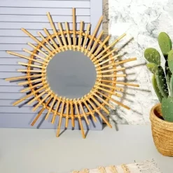 Rotan Spiegel Starburst Sass & Belle