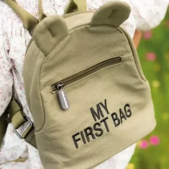 Rugzak My First Bag Canvas Khaki Childhome