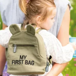Rugzak My First Bag Canvas Khaki Childhome