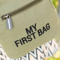 Rugzak My First Bag Canvas Khaki Childhome