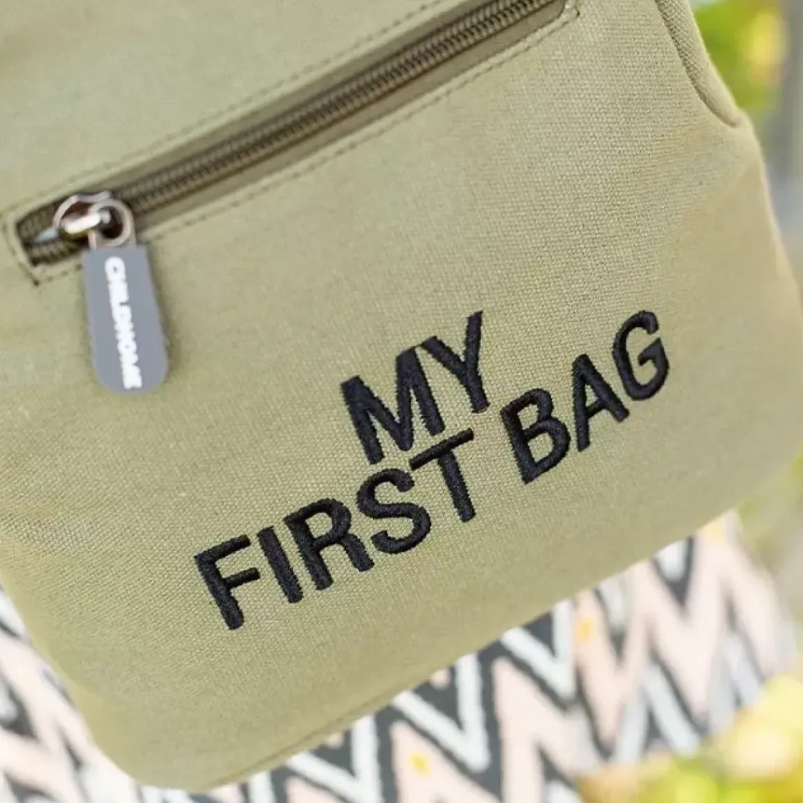 Rugzak My First Bag Canvas Khaki Childhome