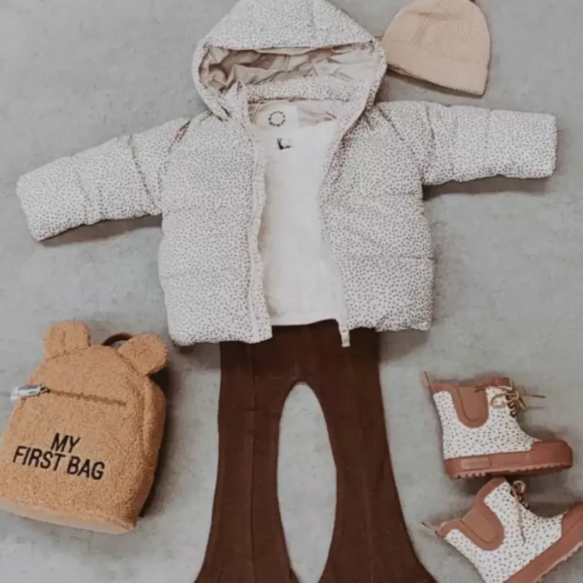 Rugzak My First Bag Teddy Beige Childhome