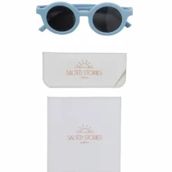 Saron Zonnebril Solid Dusk Blue | Salted Stories