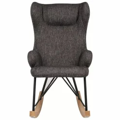 Schommelstoel Kids De Luxe Black Quax