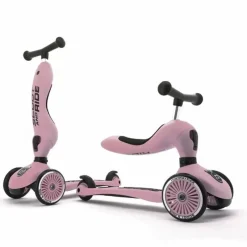 Scoot And Ride Highwaykick 1 Loopfiets-Step Rose