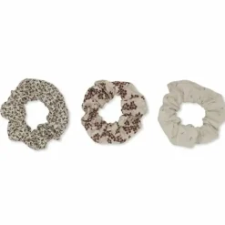 Scrunchies Winterleaves Dark Red (3St) Konges Slojd