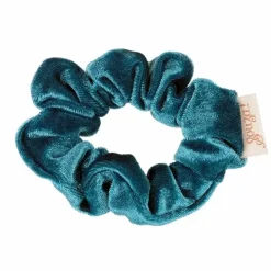 Scrunchy Titia Velvet Blauw Souza