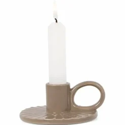 Senza Kandelaar Keramiek Sun Taupe