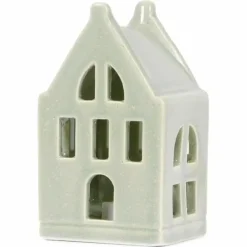 Senza Keramieken Huisje Met Lichtjes Groen