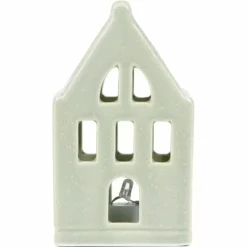 Senza Keramieken Huisje Met Lichtjes Groen