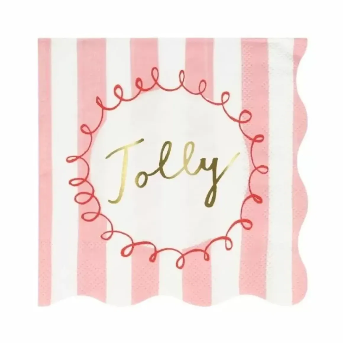 Servetten Striped Christmas (16St) Meri Meri