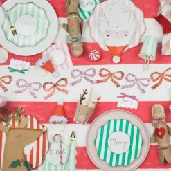 Servetten Striped Christmas (16St) Meri Meri