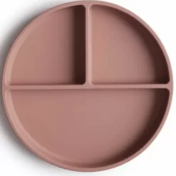 Siliconen Bord Cloudy Mauve Mushie & Co