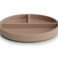 Siliconen Bord Natural Mushie & Co