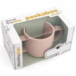 Siliconen Drinkbeker Peekaboo Croco Powder Done By Deer