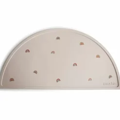 Siliconen Placemat Rainbow Mushie & Co