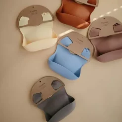 Siliconen Slab Dove Grey Mushie & Co