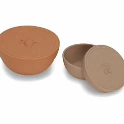 Siliconen Snackboxen Blush/Terracotta Konges Slojd