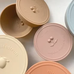 Siliconen Snackboxen Blush/Terracotta Konges Slojd
